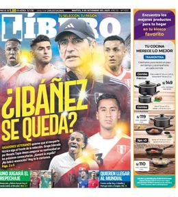 Edición Impresa - Libero | Lima - Martes 09 de Setiembre del 2025
