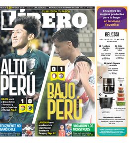 Edición Impresa - Libero | Lima - Miercoles 10 de Setiembre del 2025