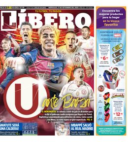 Edición Impresa - Libero | Lima - Miercoles 17 de Setiembre del 2025