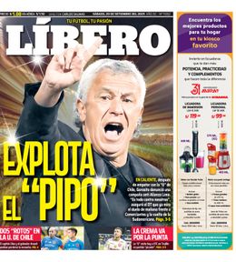 Edición Impresa - Libero | Lima - Sabado 20 de Setiembre del 2025
