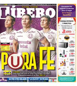 Edición Impresa - Libero | Lima - Domingo 05 de Octubre del 2025