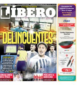 Edición Impresa - Libero | Lima - Miercoles 08 de Octubre del 2025