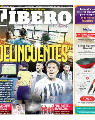 Edición Impresa - Libero | Sur - Miercoles 08 de Octubre del 2025