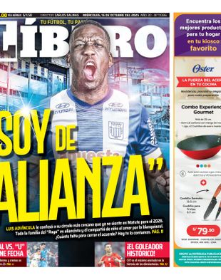 Edición Impresa - Libero | Norte - Miercoles 15 de Octubre del 2025