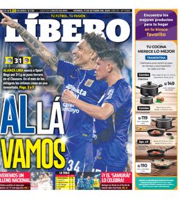 Edición Impresa - Libero | Lima - Viernes 17 de Octubre del 2025