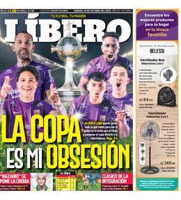 Edición Impresa - Libero | Lima - Sabado 18 de Octubre del 2025