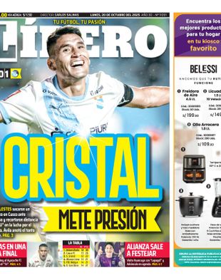 Edición Impresa - Libero | Lima - Lunes 20 de Octubre del 2025