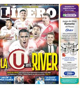 Edición Impresa - Libero | Lima - Domingo 02 de Noviembre del 2025