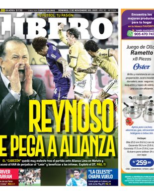 Edición Impresa - Libero | Sur - Domingo 02 de Noviembre del 2025
