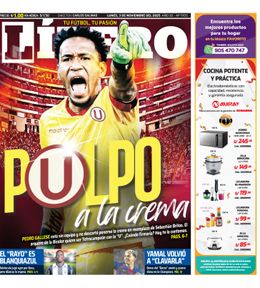 Edición Impresa - Libero | Lima - Lunes 03 de Noviembre del 2025