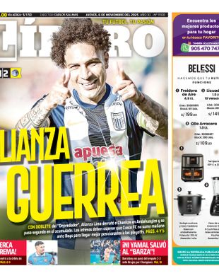 Edición Impresa - Libero | Sur - Jueves 06 de Noviembre del 2025