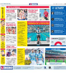 Edición Impresa - Libero | Lima - Sabado 08 de Noviembre del 2025