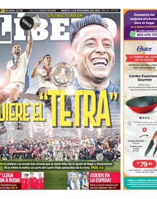 Edición Impresa - Libero | Sur - Martes 11 de Noviembre del 2025