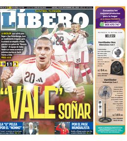 Edición Impresa - Libero | Lima - Jueves 13 de Noviembre del 2025