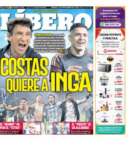 Edición Impresa - Libero | Lima - Sabado 15 de Noviembre del 2025