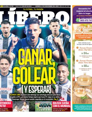 Edición Impresa - Libero | Sur - Viernes 21 de Noviembre del 2025