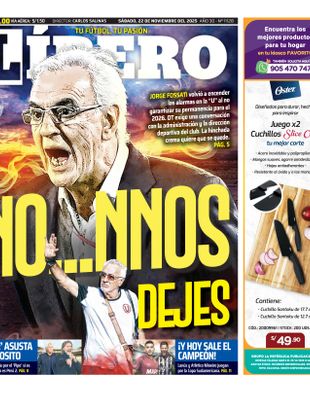 Edición Impresa - Libero | Sur - Sabado 22 de Noviembre del 2025