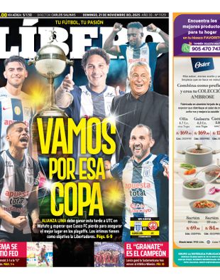 Edición Impresa - Libero | Norte - Domingo 23 de Noviembre del 2025