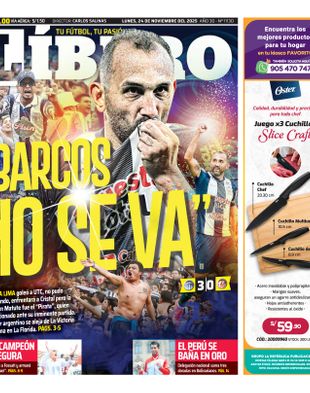 Edición Impresa - Libero | Norte - Lunes 24 de Noviembre del 2025