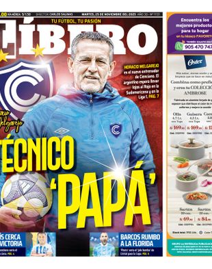 Edición Impresa - Libero | Sur - Martes 25 de Noviembre del 2025