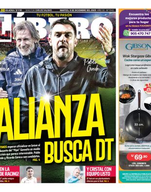 Edición Impresa - Libero | Norte - Martes 09 de Diciembre del 2025