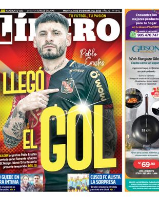 Edición Impresa - Libero | Sur - Martes 09 de Diciembre del 2025