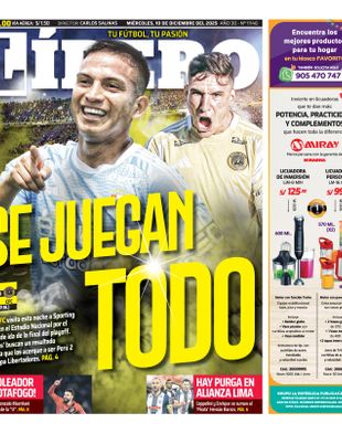 Edición Impresa - Libero | Sur - Miercoles 10 de Diciembre del 2025