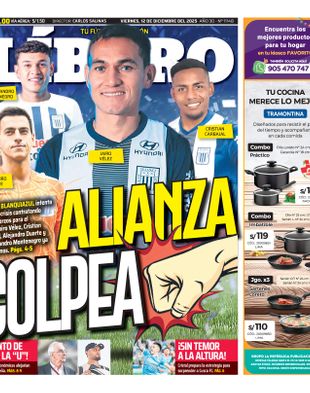 Edición Impresa - Libero | Sur - Viernes 12 de Diciembre del 2025