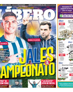 Edición Impresa - Libero | Sur - Sabado 13 de Diciembre del 2025