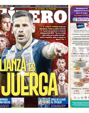 Edición Impresa - Libero | Norte - Jueves 18 de Diciembre del 2025