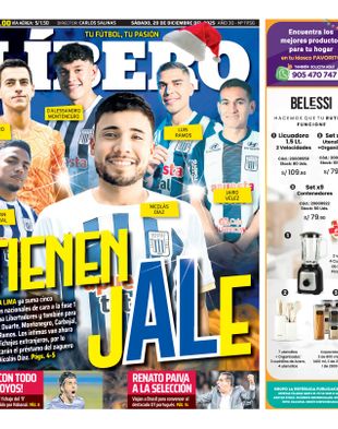 Edición Impresa - Libero | Norte - Sabado 20 de Diciembre del 2025