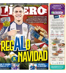 Edición Impresa - Libero | Lima - Jueves 25 de Diciembre del 2025