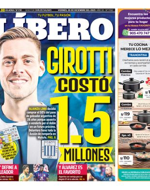 Edición Impresa - Libero | Sur - Viernes 26 de Diciembre del 2025