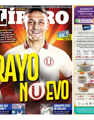 Edición Impresa - Libero | Sur - Jueves 01 de Enero del 2026