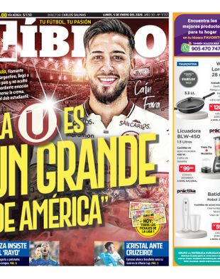 Edición Impresa - Libero | Norte - Lunes 05 de Enero del 2026