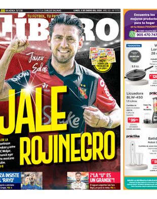 Edición Impresa - Libero | Sur - Lunes 05 de Enero del 2026