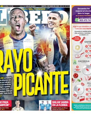 Edición Impresa - Libero | Sur - Martes 06 de Enero del 2026