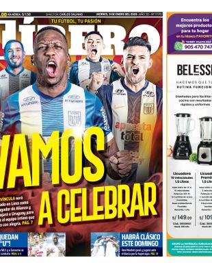 Edición Impresa - Libero | Sur - Viernes 09 de Enero del 2026