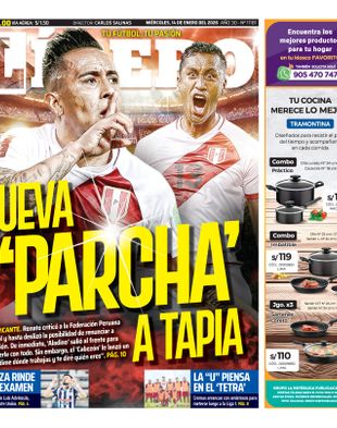 Edición Impresa - Libero | Norte - Miercoles 14 de Enero del 2026