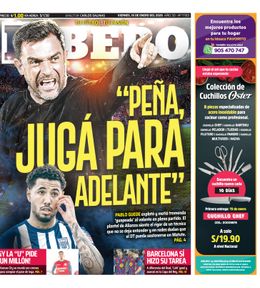 Edición Impresa - Libero | Lima - Viernes 16 de Enero del 2026