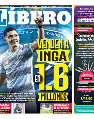 Edición Impresa - Libero | Norte - Domingo 18 de Enero del 2026