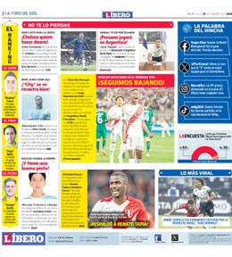 Edición Impresa - Libero | Lima - Miercoles 21 de Enero del 2026