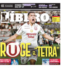 Edición Impresa - Libero | Lima - Lunes 02 de Febrero del 2026