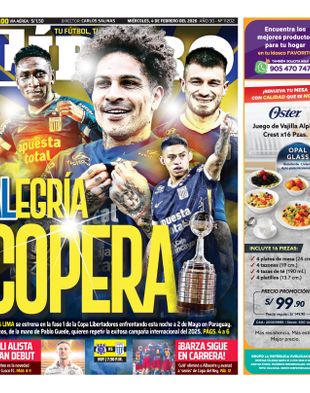 Edición Impresa - Libero | Norte - Miercoles 04 de Febrero del 2026