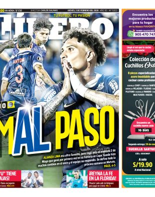 Edición Impresa - Libero | Sur - Jueves 05 de Febrero del 2026