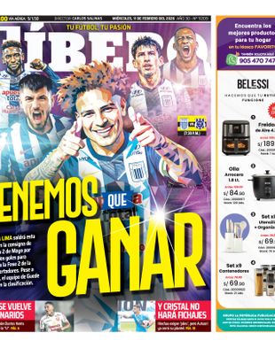 Edición Impresa - Libero | Sur - Miercoles 11 de Febrero del 2026