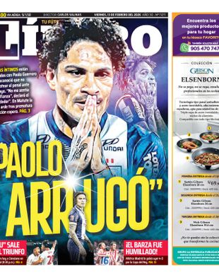 Edición Impresa - Libero | Norte - Viernes 13 de Febrero del 2026