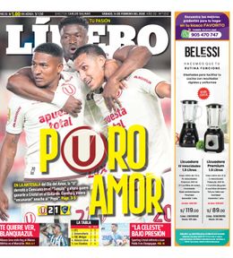 Edición Impresa - Libero | Lima - Sabado 14 de Febrero del 2026