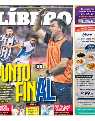 Edición Impresa - Libero | Sur - Domingo 15 de Febrero del 2026