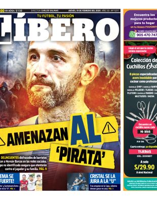 Edición Impresa - Libero | Sur - Jueves 19 de Febrero del 2026